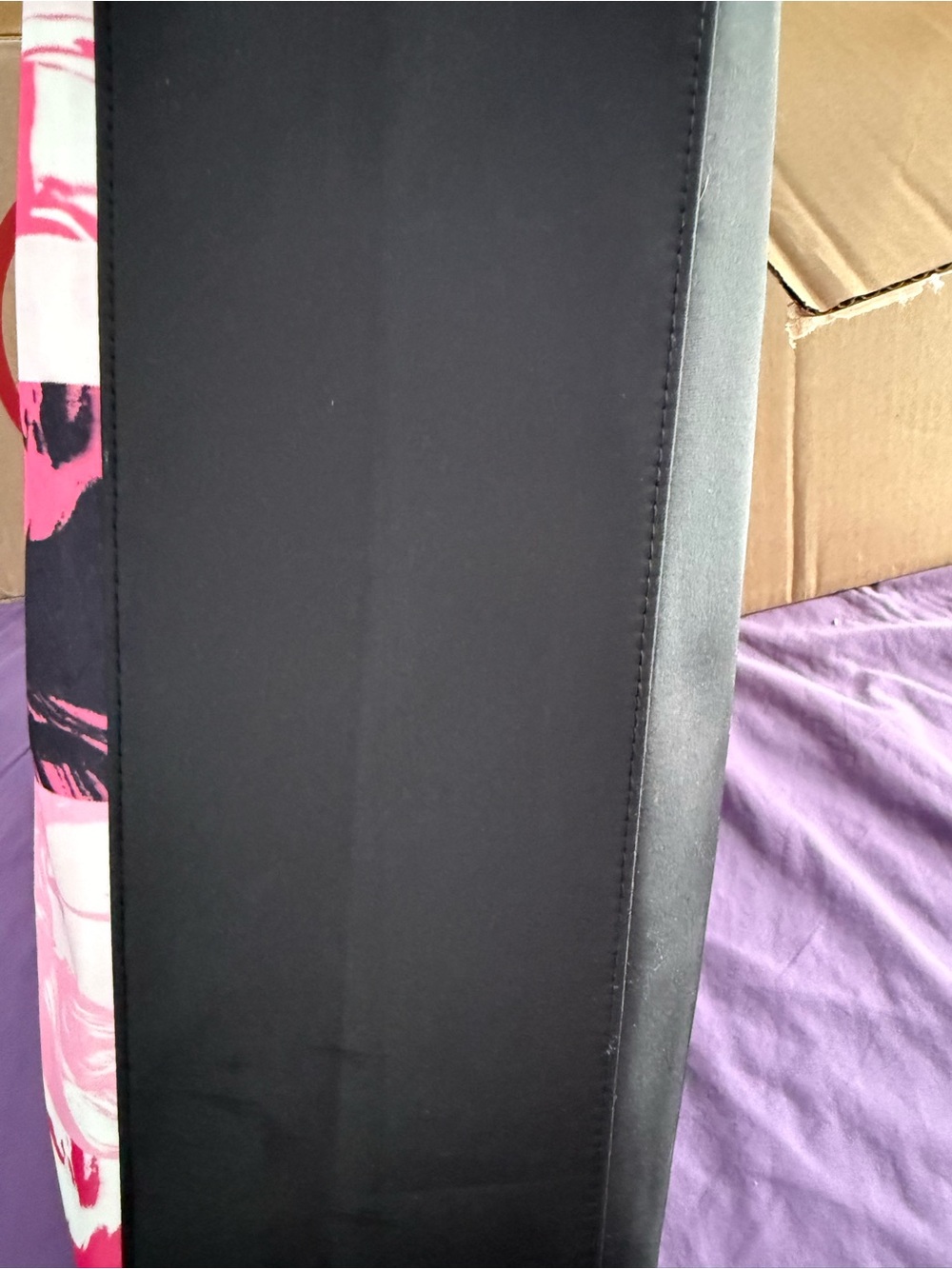 VS Pink Graphic Tote Bag with Black Handles - Picture 3 of 6